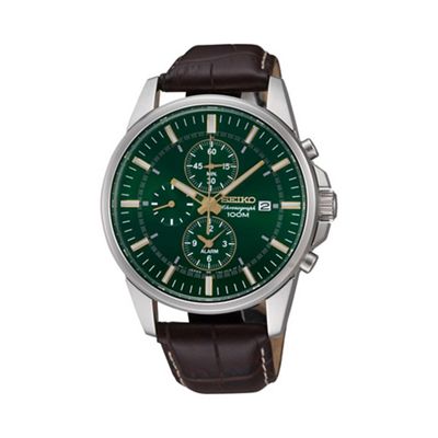 Men's chronograph strap watch snaf09p1
